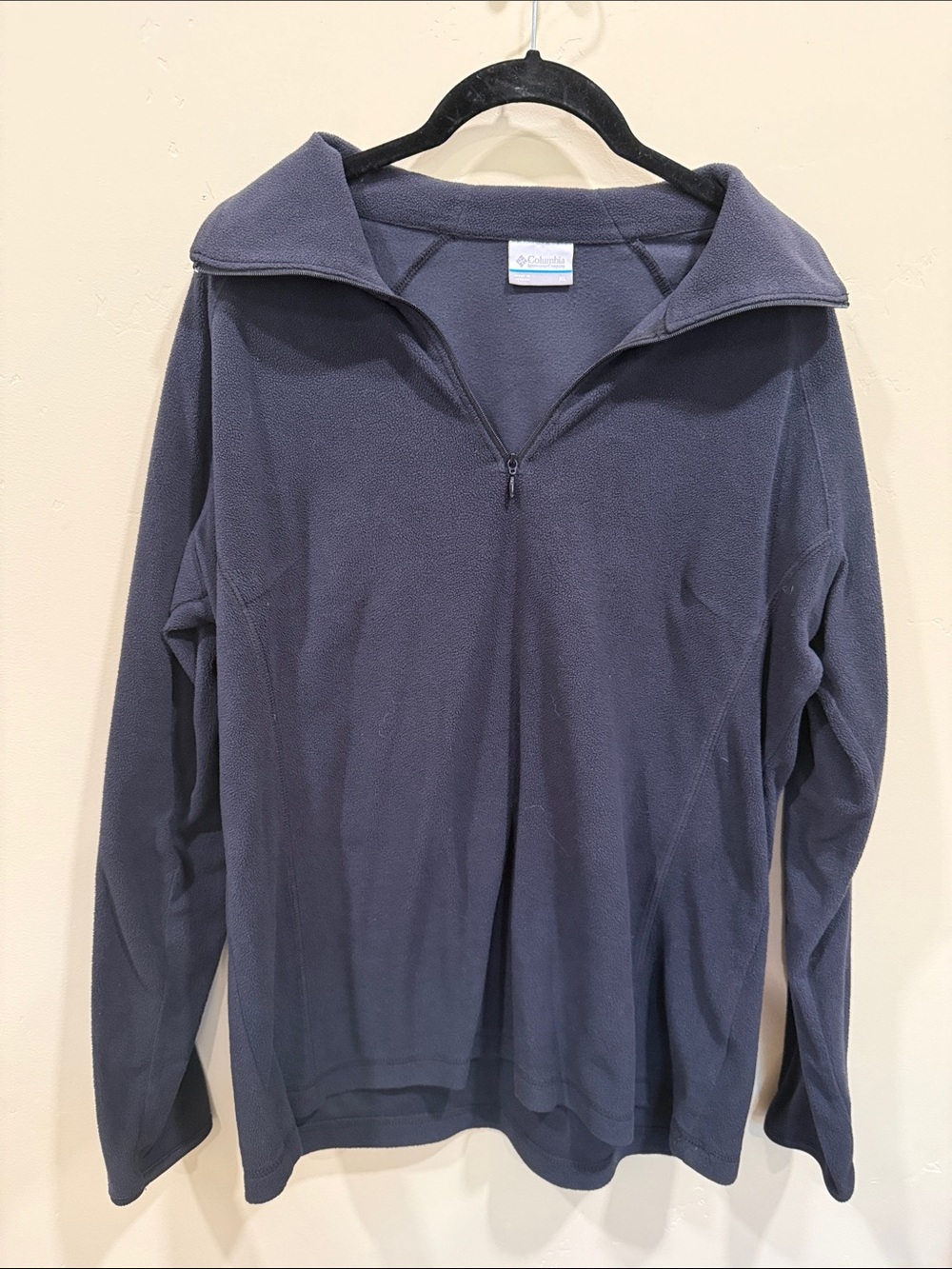Black Quarter-Zip Performance Pullover